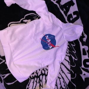 White Nasa Hoodie !!